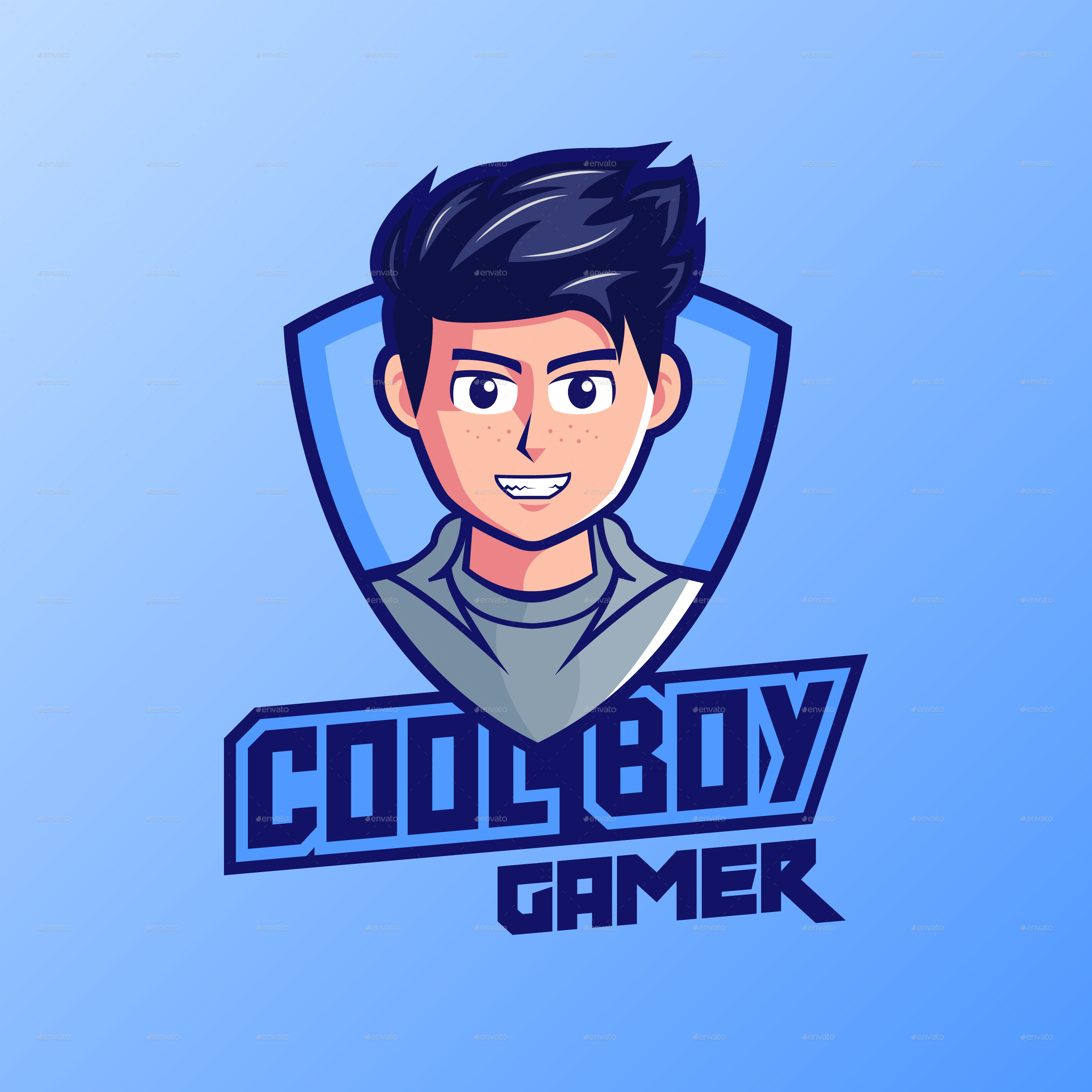 Cool Boy Gamer Logo By Twinforever69 Graphicriver 7473